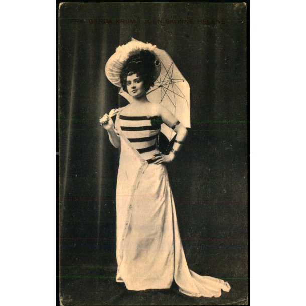 Frk. Gerda Krum i Den sknne Helene - Sk.B.&amp; Kf. 2490 - Brugt