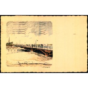 Bargild - Nykbing F. - Broen over Guldborgsund - B.T. Centralen u/n - Brugt