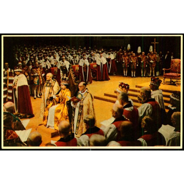 Coronation - Dronning Elizabeth  II - Westminster Abbey - Ubrugt