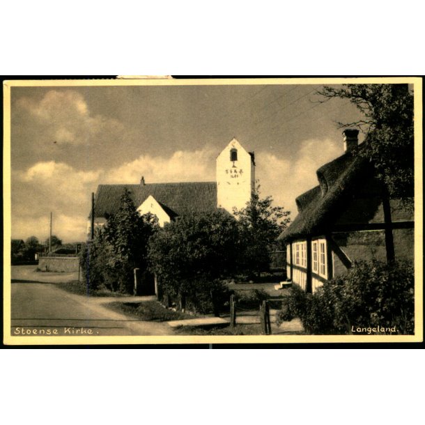 Stoense Kirke - Langeland - C.A. Srensens Bogh. 55 - Brugt