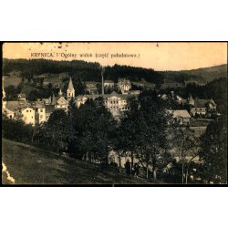 Krynica - Udsigt mod Byen - Brugt - Svagt hjrne !