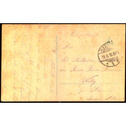 Feldpostkort - Flensburg 19 - 6 - 15 - Forside : Gloria - Viktoria