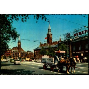 Kbenhavn - Raadhuspladsen - Krger 989/53 - Ubrugt