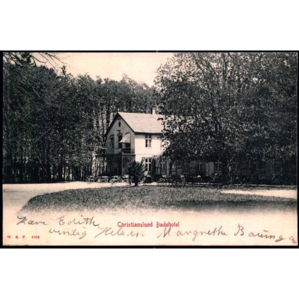 Nyborg -  Christianslund Badehotel - W.K.F. 1066 - Brugt