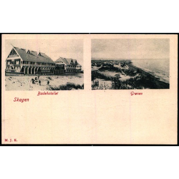 Skagen - Badehotellet - Grenen - M.J.K. u/n - Ubrugt