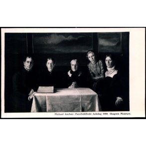 M. Ancher - Familiebillede Juledag 1900 - Skagen Museum u/n - Ubrugt