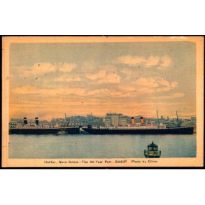 Halifax - Nova Sctoria - Teh All- Year Port - S 5883 P - Ubrugt