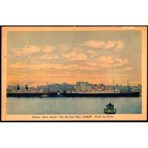 Halifax - Nova Sctoria - Teh All- Year Port - S 5883 P - Ubrugt