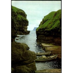 Lendingin ved Gj&ograve;gv - Asmundur Poulsen u/n - Brugt