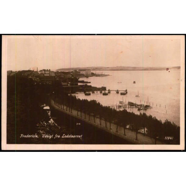 Fredericia - Udsigt fra Lodstaarnet - NBC 11941 - Ubrugt