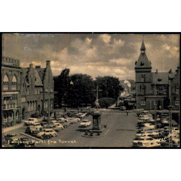 Esbjerg - Parti af Torvet - Stender E. 805/459 - Brugt