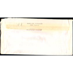 Perfin APM p Brev  - A.P.Mller - Kbenhavn