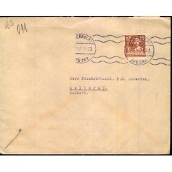 Censurbrev fra Sverige  13 -3  - 42 - Til  Danmark