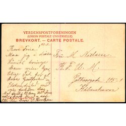 Frederiksberg Slot - Sk.B.&amp; Kf. 1874 - Ubrugt