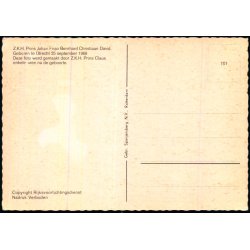 Prins Johan Friso - Holland  - spanjersberg 101 - Ubrugt