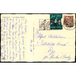 V. Hancke - Hjertelig Lyknskning - Liljekonval - Stender Serie 400 - Brugt