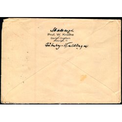 Tysk Feldpostbrev - Juterbog - Altes Lager 9 - 10 - 42 - Feldpost No. 25362 B  - Til Dr. Forstmann