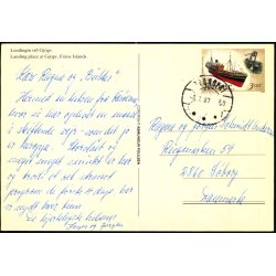 Lendingin ved Gj&ograve;gv - Asmundur Poulsen u/n - Brugt