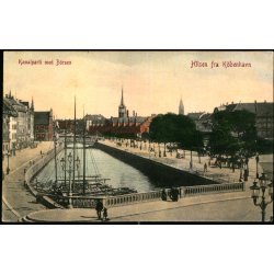 Hilsen fra K�benhavn - Kanalparti med B�rsen - u/n