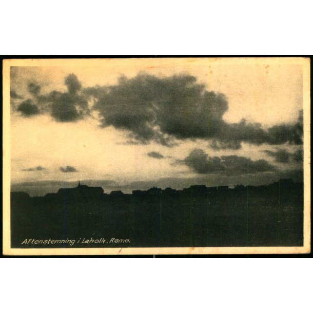 Aftenstemning i Lakolk - R�m� - G.K.T. 5228 - Ubrugt