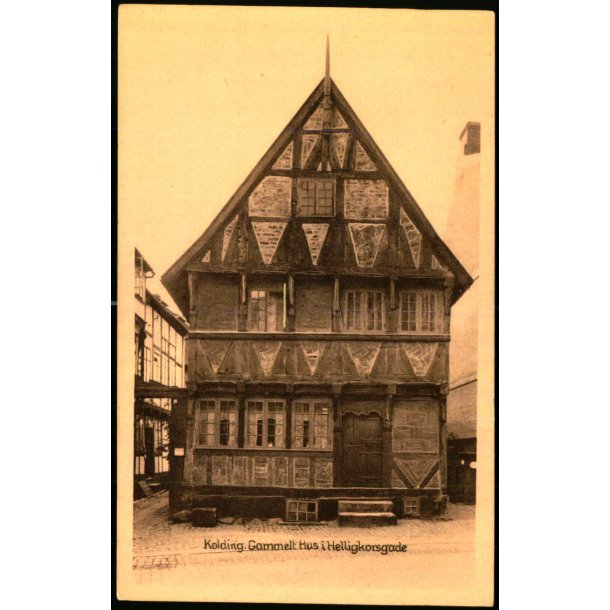 Kolding - Gammelt Hus i  Helligkorsgade - Stender K. 133 - Ubrugt