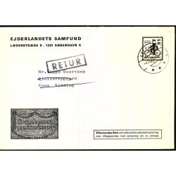 Brev - Retur  4 - 12 - 75 -  Brugt