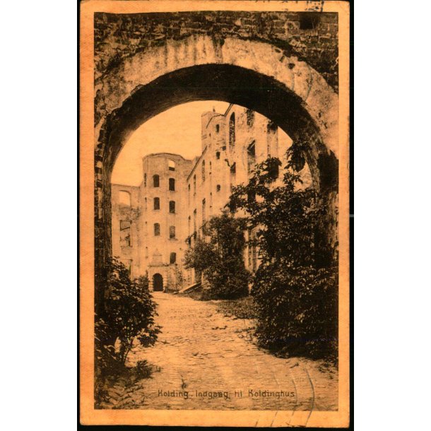 Kolding - Indgang til Koldinghus - Museumsbestyrelsen 1737 - Brugt