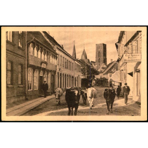Str�gtid i Ribe - H.Bentzons Bogh. 2 - Ubrugt