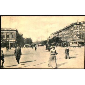 Kbenhavn - Raadhuspladsen set mod Vesterbrogade - Budtz Mller & Co 508