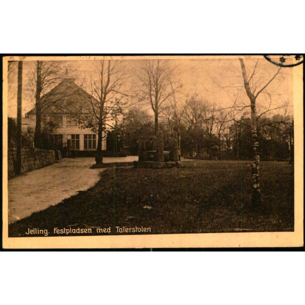 Jelling - Festpladsen med Talerstolen - Anna Andersen 6 - Brugt