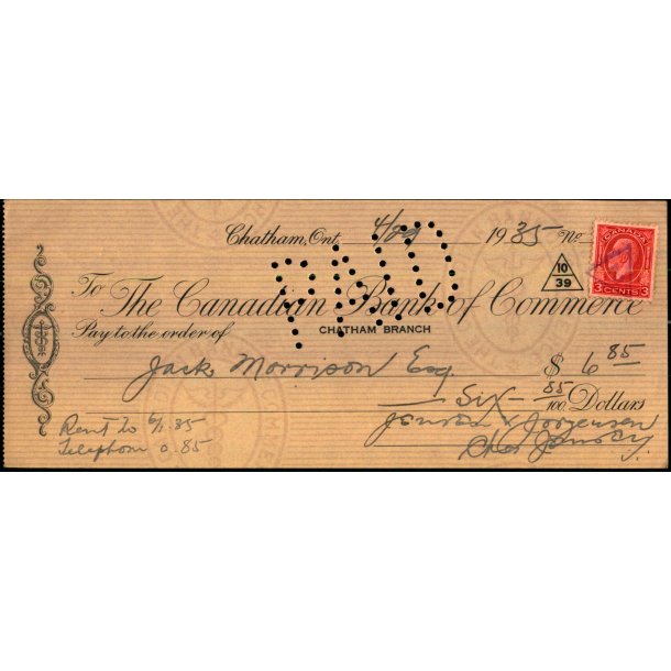The Canadian Bank of Commerce 1935
