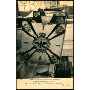 Drapeau Allemand depose aux Invalides - 218 - Ubrugt