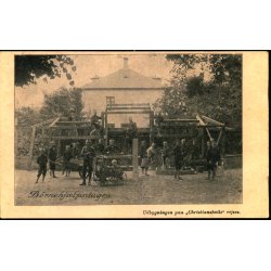 Brnehjlpsdagen - Udbygningen p "Christianshvile" rejses - u/n