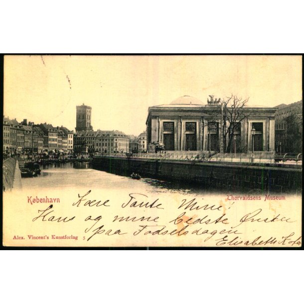 K�benhavn - Thorvaldsens Museum - A. Vincent 5 - Brugt