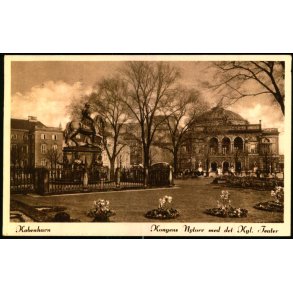 K�benhavn - Kongens Nytorv med det Kgl. Teater - John Meinckes 122 - Brugt