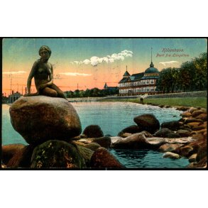 Kbenhavn - Parti fra Langelinie - Ed.F.Ph. 2812 - Brugt