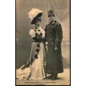 Gerda Christophersen og Henry Seemann i Valsedrmme - Alex Vincent 1681 - Brugt