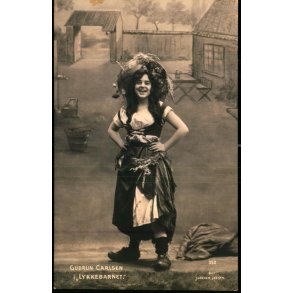 Gudrun Carlson i Lykkebarnet - Mller 352 - Ubrugt