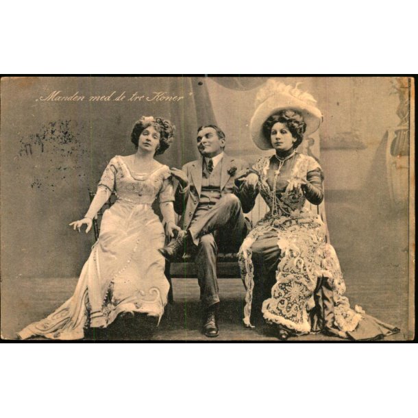 Manden med de tre Koner - Alex Vincent 1724 - Brugt