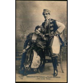 Gerda Krum-Nathansen og Holger Reenberg - Den glade Enke - Alex Vincent 469 - Ubrugt