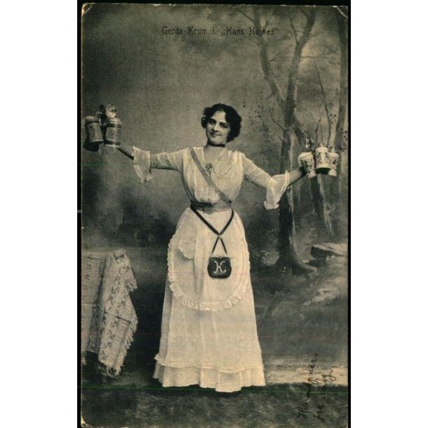 Gerda Krum i Hans Hjhed - Sk. B. &amp; Kf. 2314 - Brugt