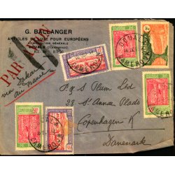 Luftpost Brev fra Cameroun til Danmark - 16 - 10 - 37