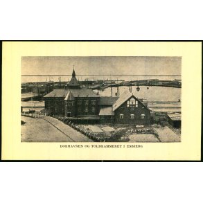 Dokhavnen og Toldkammeret i Esbjerg - Billeder fra Folder - u/n - Ubrugt
