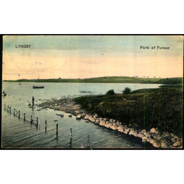 Lyngby - Parti af Fures� - Peter Alstrup 1797 - Brugt - Lille rift !