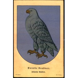 Danske Byvaabner - Islands Vaaben - Fritz Benzen 77 - Ubrugt