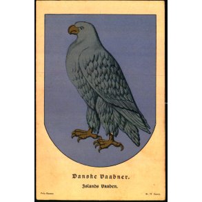 Danske Byvaabner - Islands Vaaben - Fritz Benzen 77 - Ubrugt