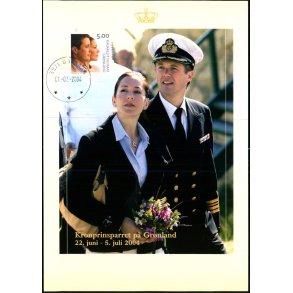 Kronprinseparret p Grnland 2004 -  u/n - Brugt