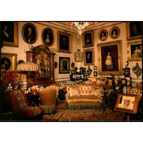 Amalienborg Slot - Christian VIII Pal� - Dr. Louises Dagligstue - u/n - Ubrugt