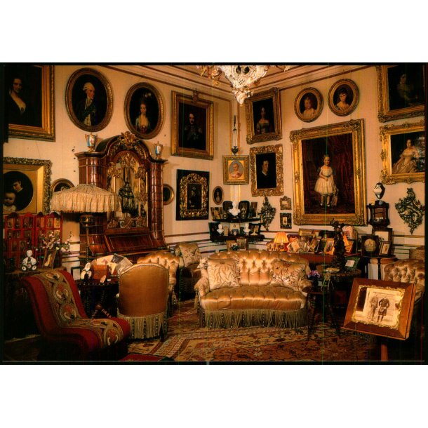 Amalienborg Slot - Christian VIII Pal� - Dr. Louises Dagligstue - u/n - Ubrugt