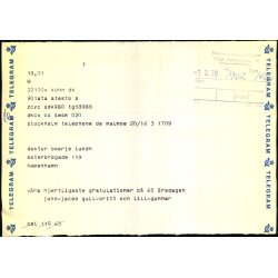 Telegram fra Stockholm - 3 - 2 - 78  - Til Kbenhavn
